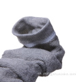 Calcetines no deslizantes de algodón de poliéster personalizados con superficie de goma